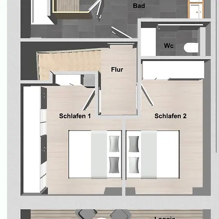 Waidla-huus Holiday home Busum